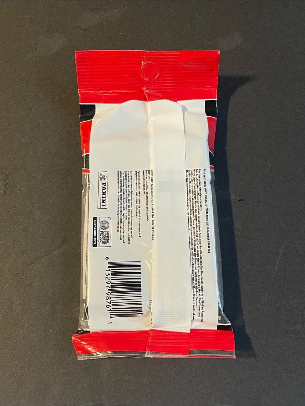 2020/21 Panini Mosaic UEFA EURO 2020 Cello Pack Factory Sealed 15 Card Pack